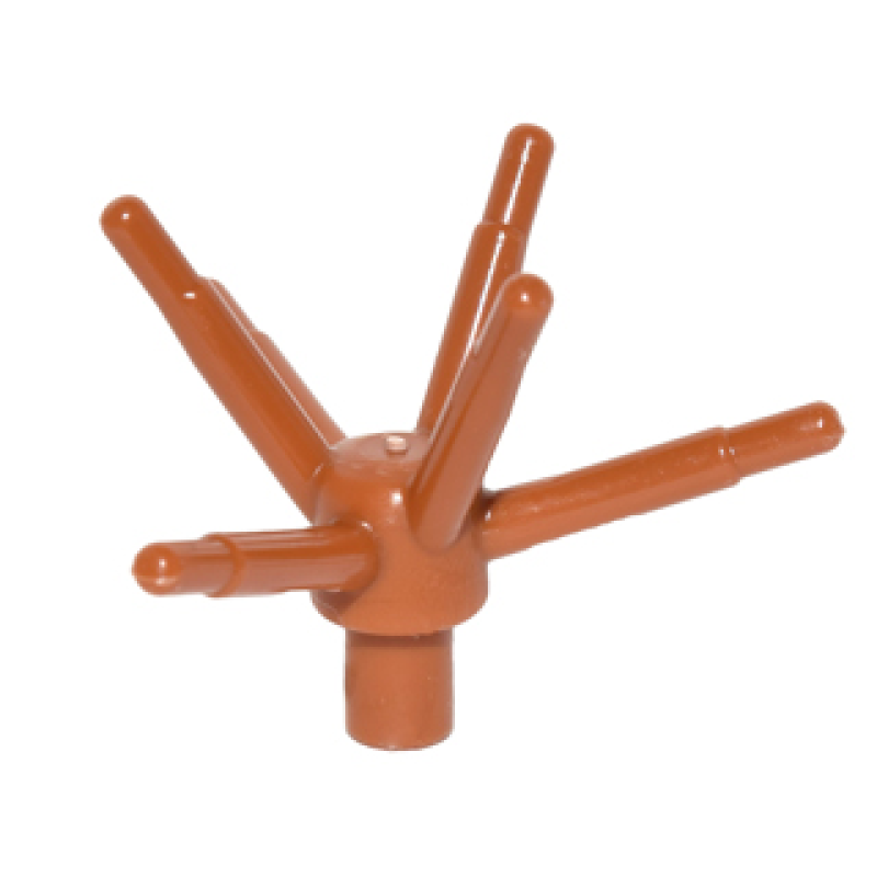 Plant Bloem Stengel met 6 stelen Dark Orange